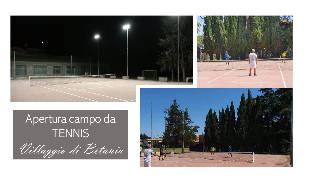 Tennis – apertura attività dal 23 Luglio