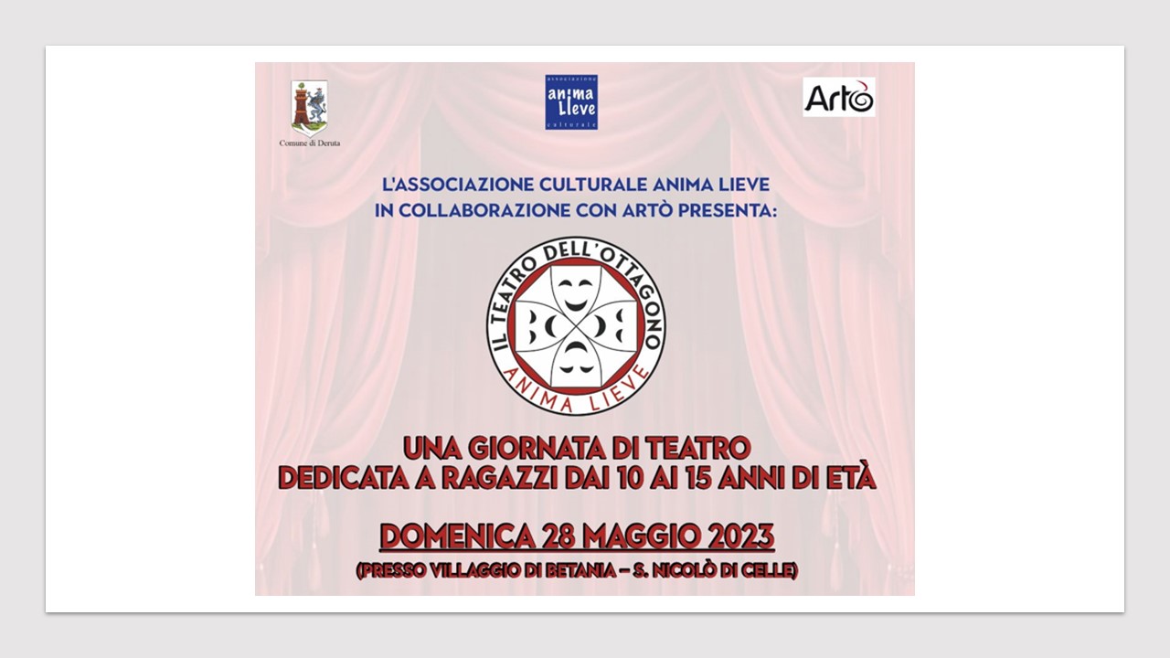 UNA GIORNATA DI TEATRO – 28 Maggio